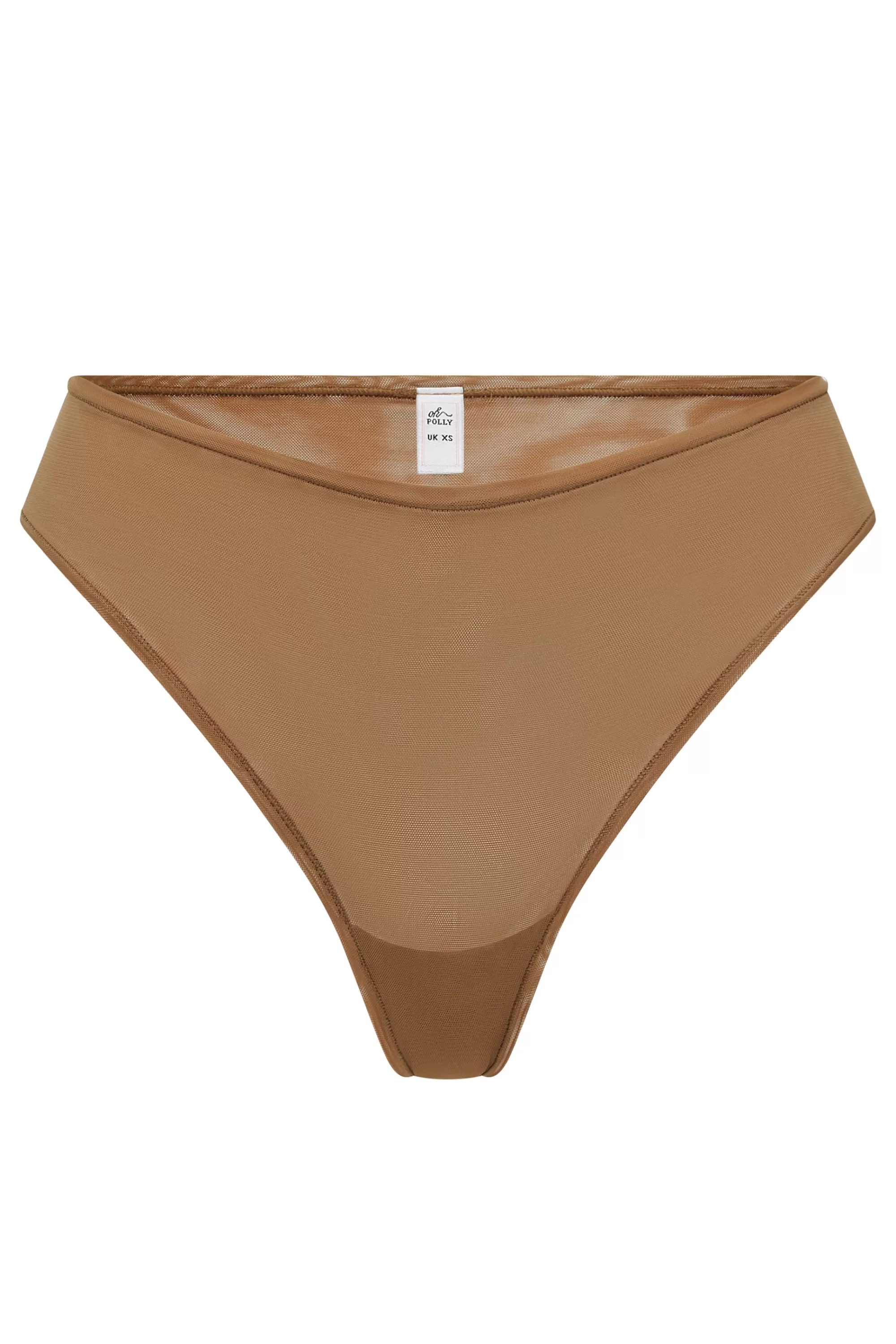 Oh Polly Soft Mesh Brief In Almond Online