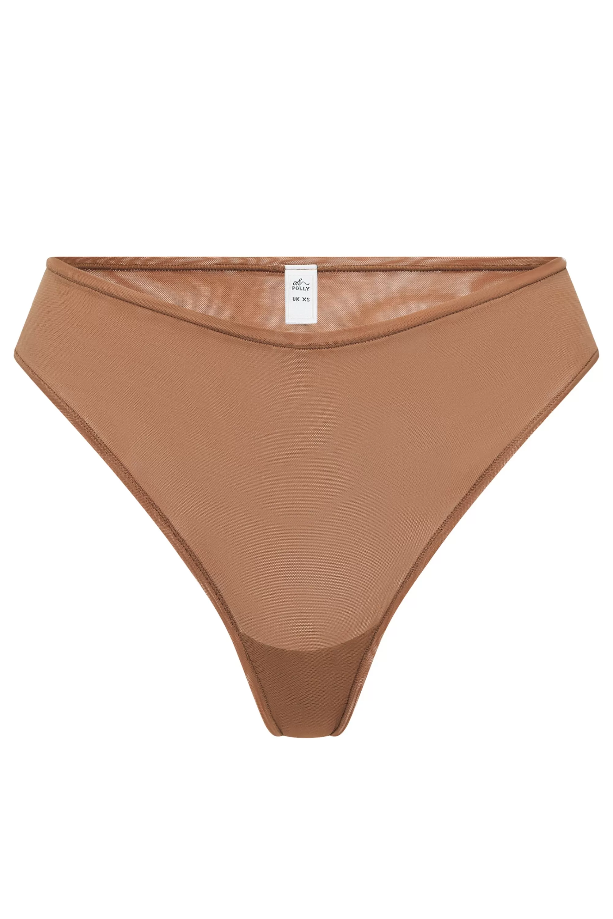 Oh Polly Soft Mesh Brief In Honey New