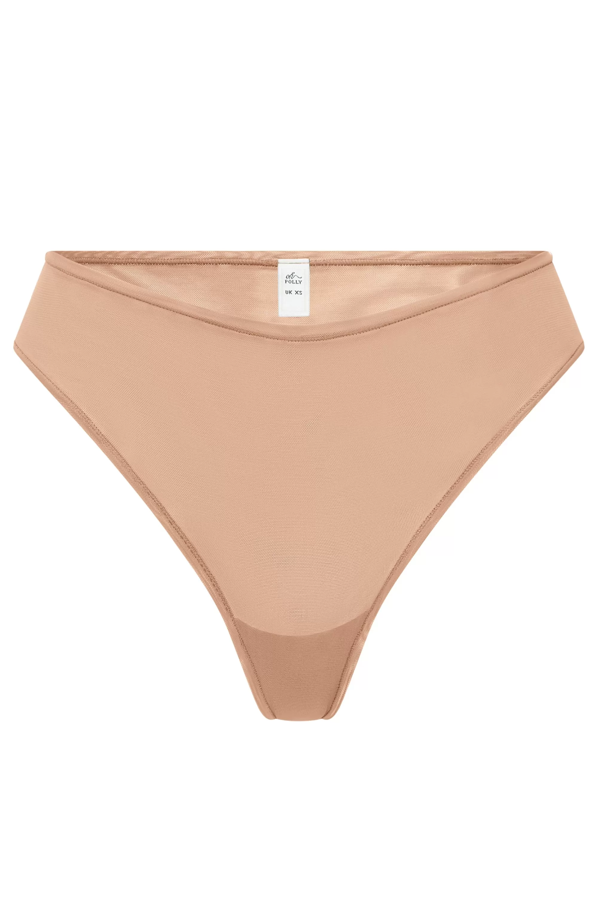 Oh Polly Soft Mesh Brief In Warm Peach Cheap